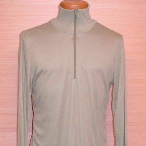US Military Men's Lightweight Cold Weather Undershirt L Polypro Brown NEW/SEALED